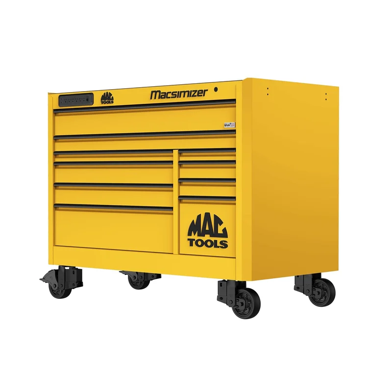Macsimizer 10-Drawer Workstation - Sunburst Yellow