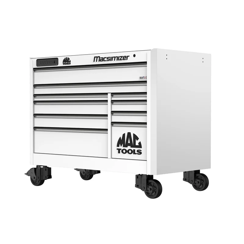 Macsimizer 10-Drawer Workstation - Titanium White