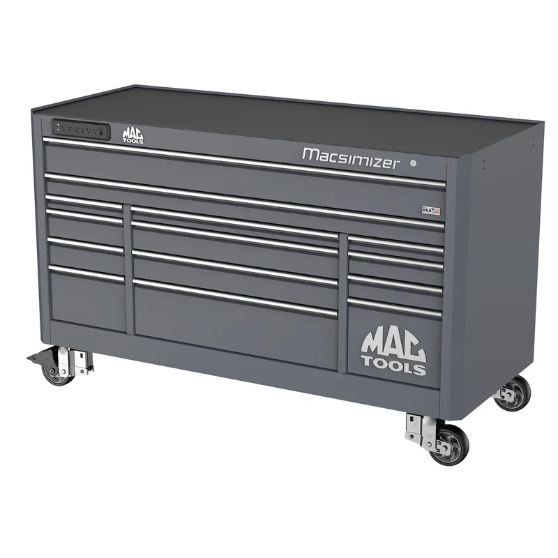 Macsimizer 14-Drawer Workstation - Carbon Gray