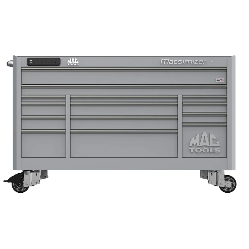 Macsimizer 14-Drawer Workstation - Mica Gray