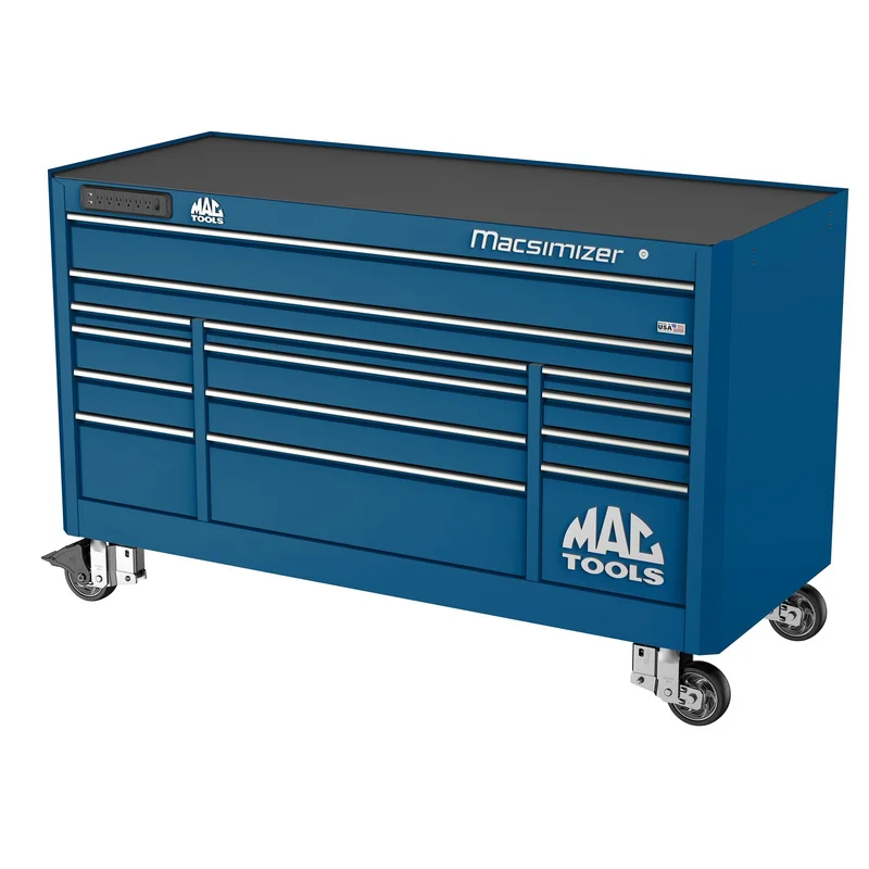 Macsimizer 14-Drawer Workstation - Sapphire Blue