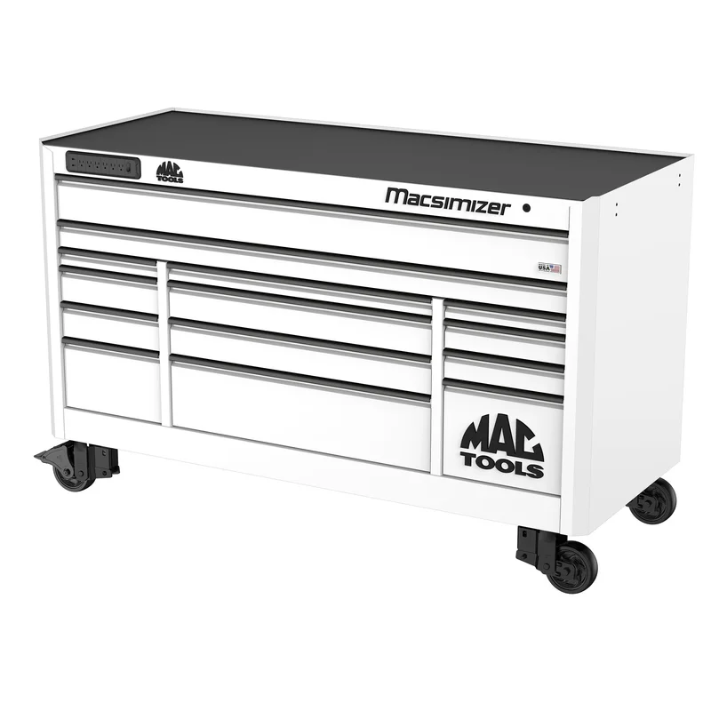 Macsimizer 14-Drawer Workstation - Titanium White