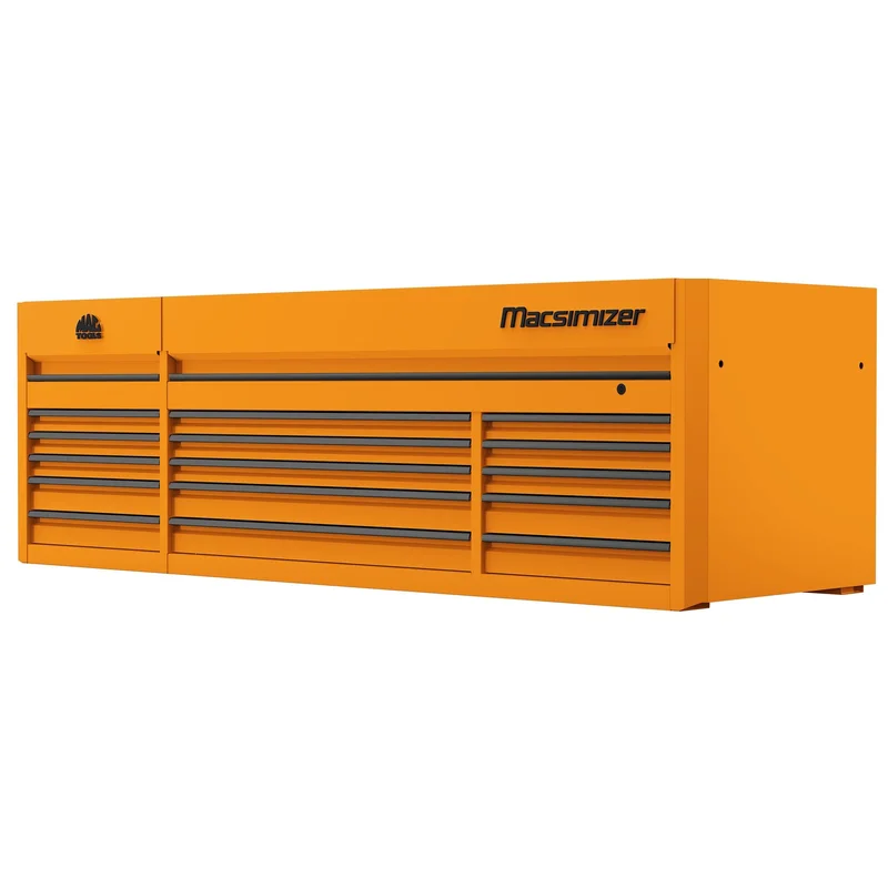 Macsimizer 15-Drawer Top Chest - Fireball Orange