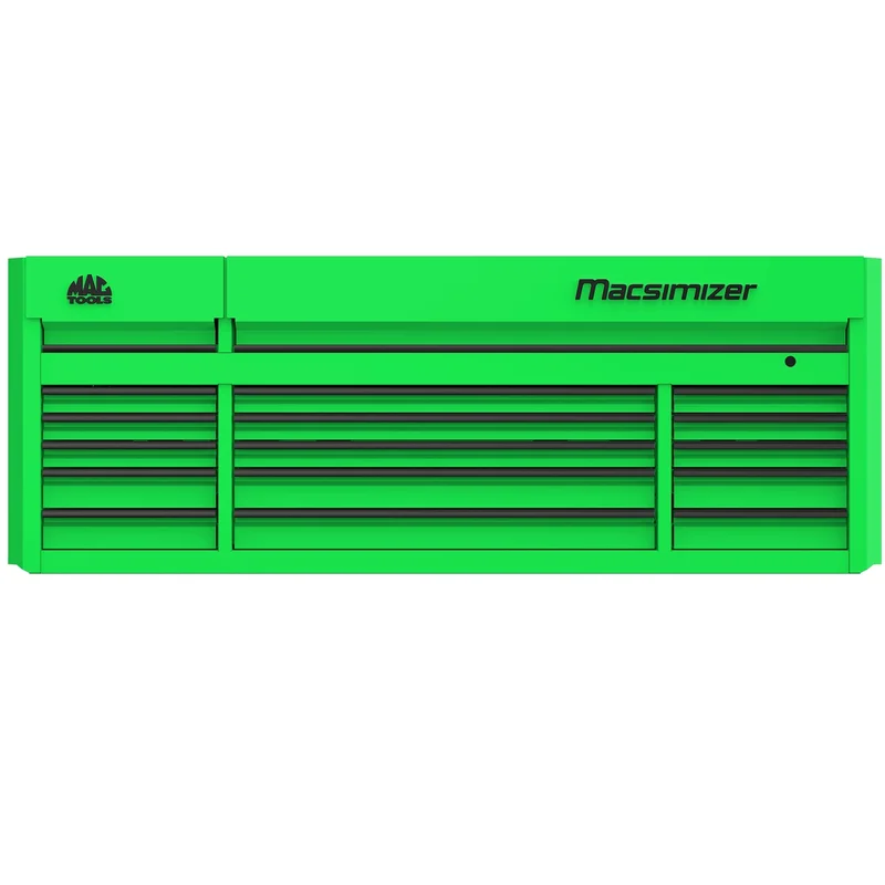 Macsimizer 15-Drawer Top Chest - Lime Green