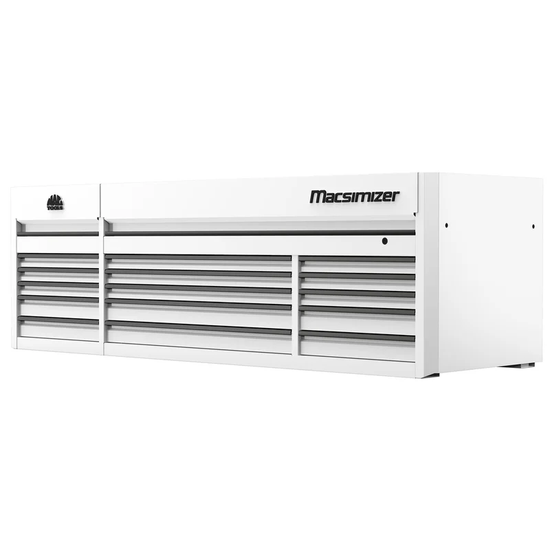 Macsimizer 15-Drawer Top Chest - Titanium White