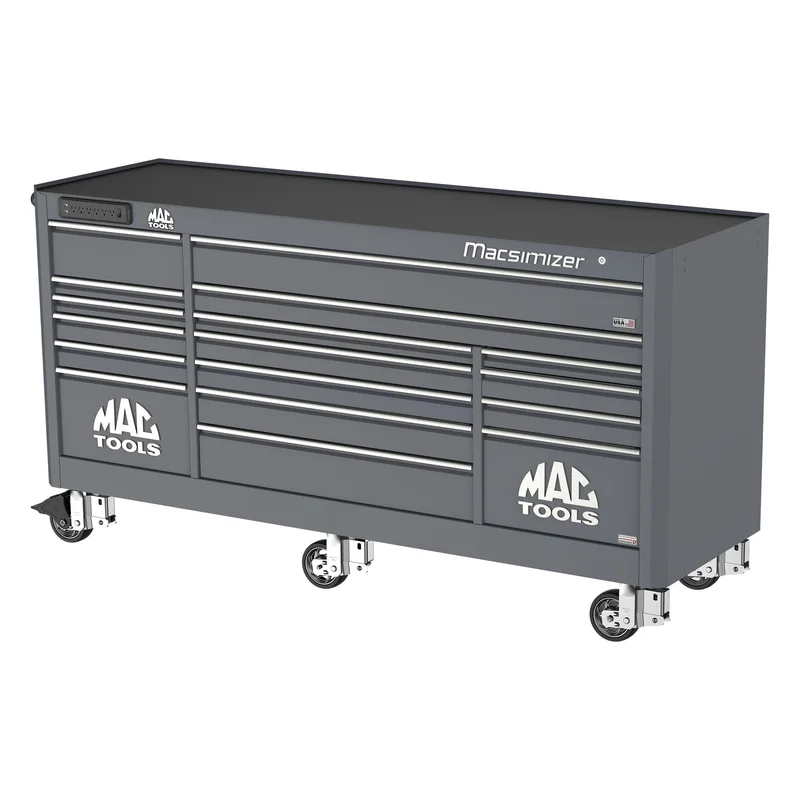 Macsimizer 17-Drawer Workstation - Carbon Gray