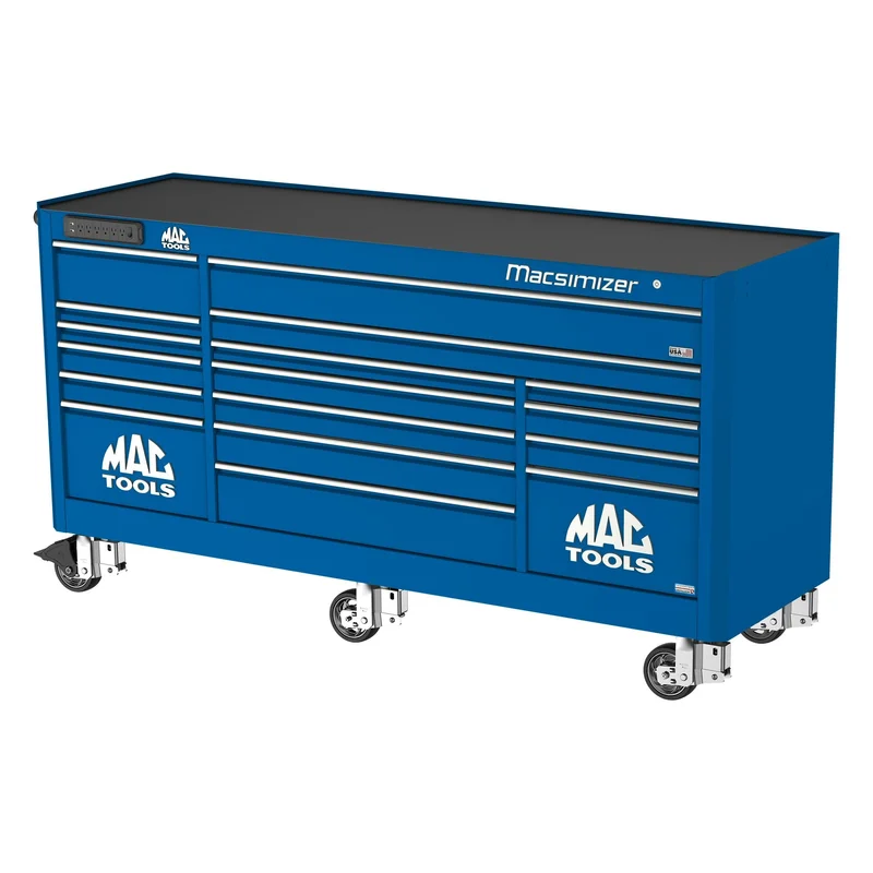Macsimizer 17-Drawer Workstation - Sapphire Blue