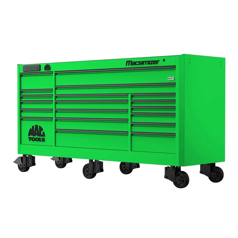 Macsimizer 19-Drawer Workstation - Lime Green