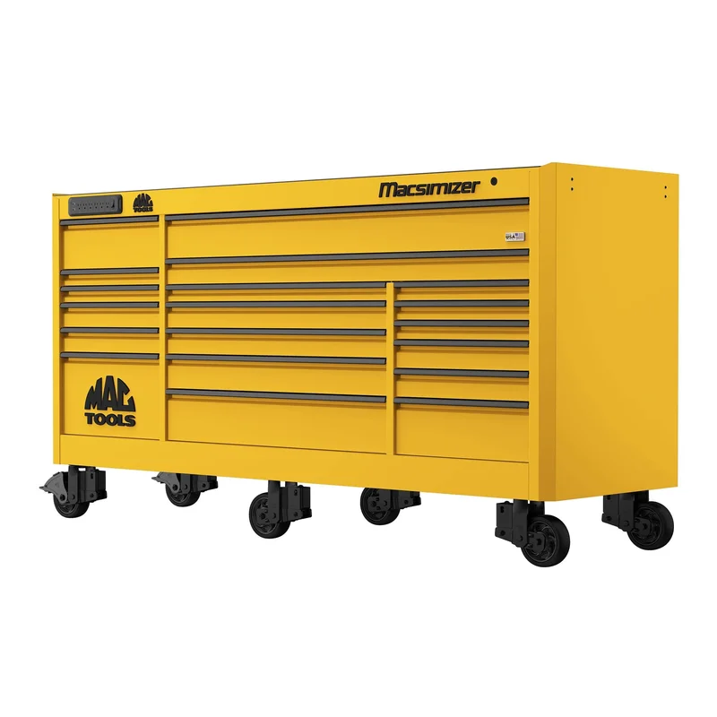 Macsimizer 19-Drawer Workstation - Sunburst Yellow