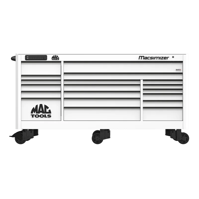 Macsimizer 19-Drawer Workstation - Titanium White