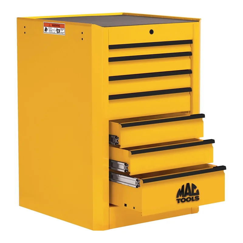 Macsimizer 7-Drawer Side Box - Sunburst Yellow