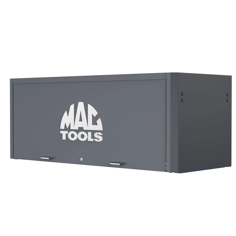 Macsimizer Series M6627P Top Hutch with Power - Carbon Gray