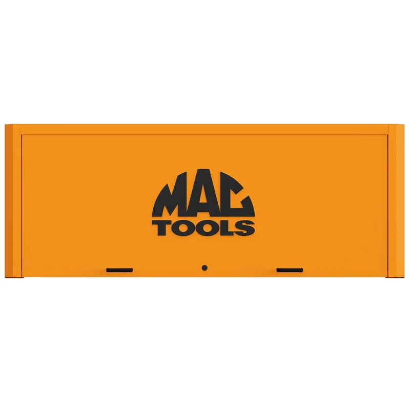 Macsimizer Series M6627P Top Hutch with Power - Fireball Orange