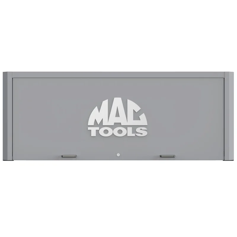 Macsimizer Series M6627P Top Hutch with Power - Mica Gray