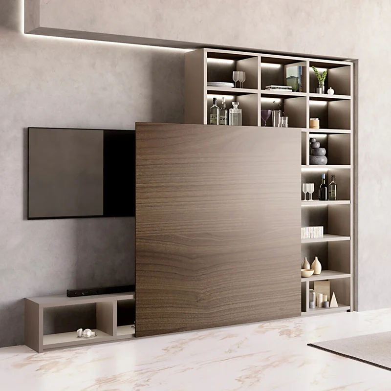 Magic Living - Invisible Sliding System for Living Furniture Black