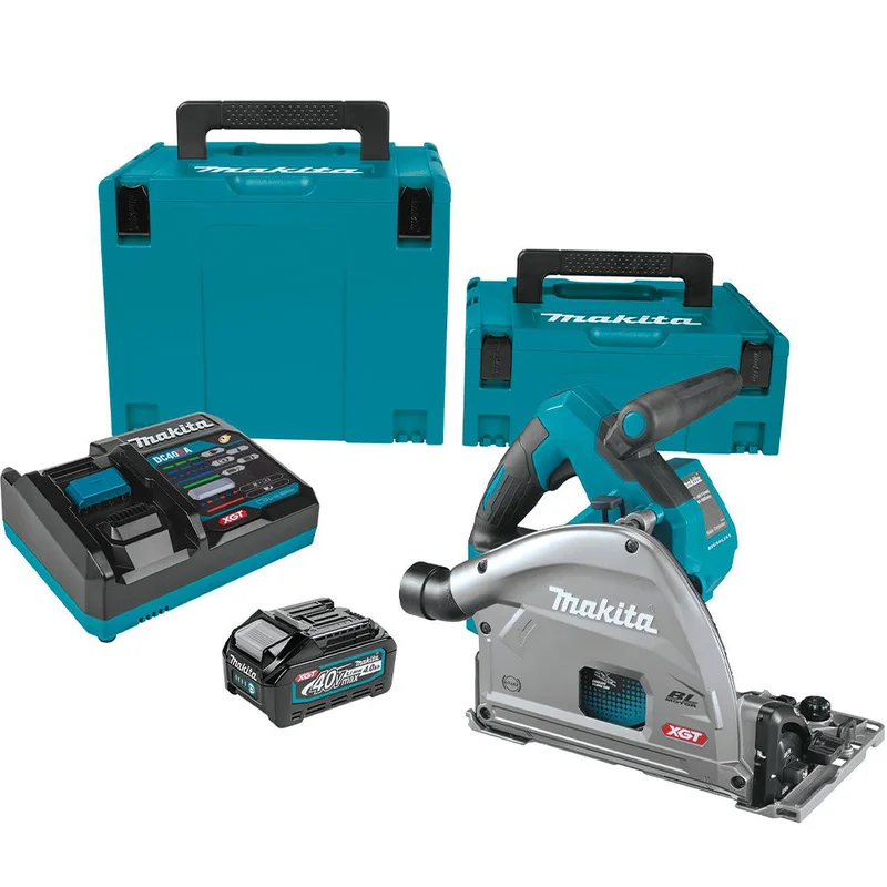 Makita GPS01M1J 40V XGT Brushless Cordless 6-1/2" Plunge Circular Saw Kit (4.0Ah)