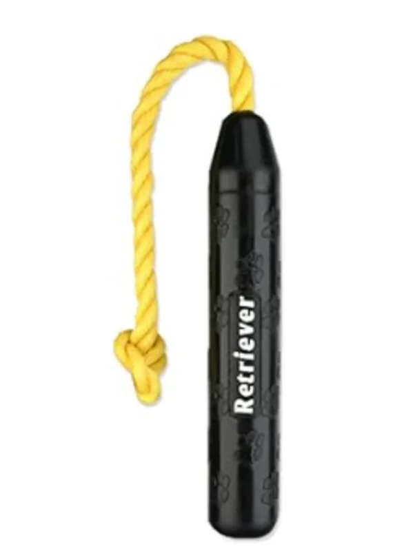 Mammoth TireBiterII Retriever with Poly Float Rope Natural Rubber Dog Toys
