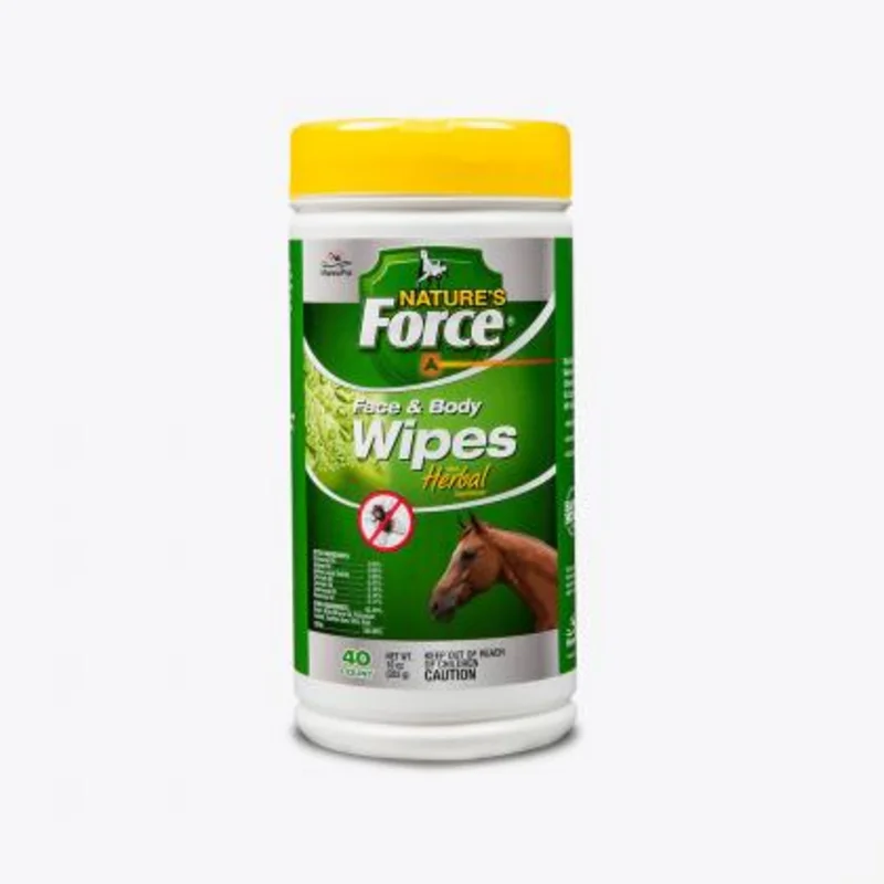 Manna Pro Natures Force Face & Body Wipes