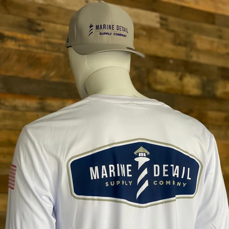 Marine Detail Supply Company Long Sleeve Dri Fit Shirt w/ SPF