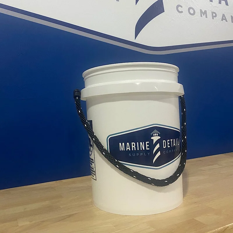 Marine Detail Supply Rope Handle Bucket