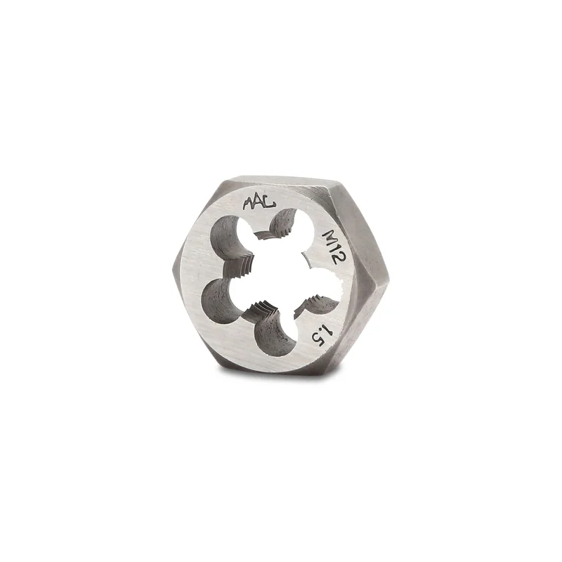 Metric Hexagonal Die M12-1.50 - 1" Shank