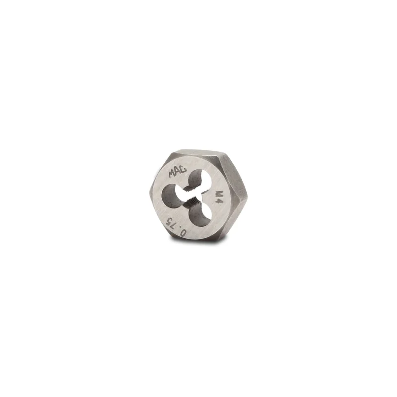 Metric Hexagonal Die M4-0.75 - 5/8" Shank