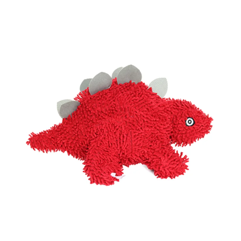 Mighty Micro Ball Medium Stegosaurus Dog Toy