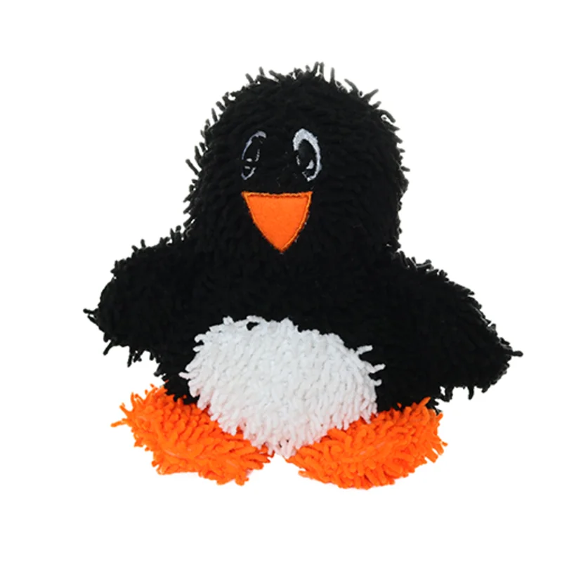Mighty Micro Balls Medium Penguin Black Dog Toy