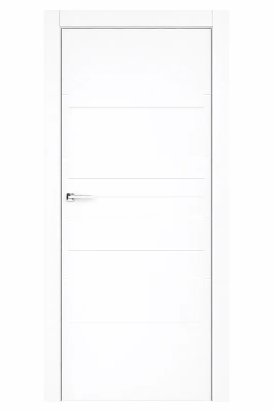 MILCASA European Complete Swing Door Set - U7 ALASKA WHITE