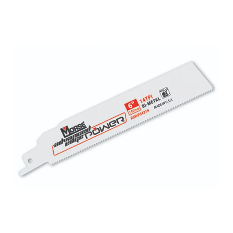 MK Morse Advanced Edge Power Reciprocating Saw Blades 9" x 18 TPI (25 Pack)*