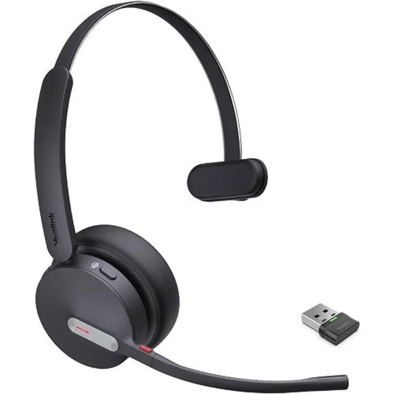 Monoaural Microsoft Teams Bluetooth Wireless Headset 02-134496