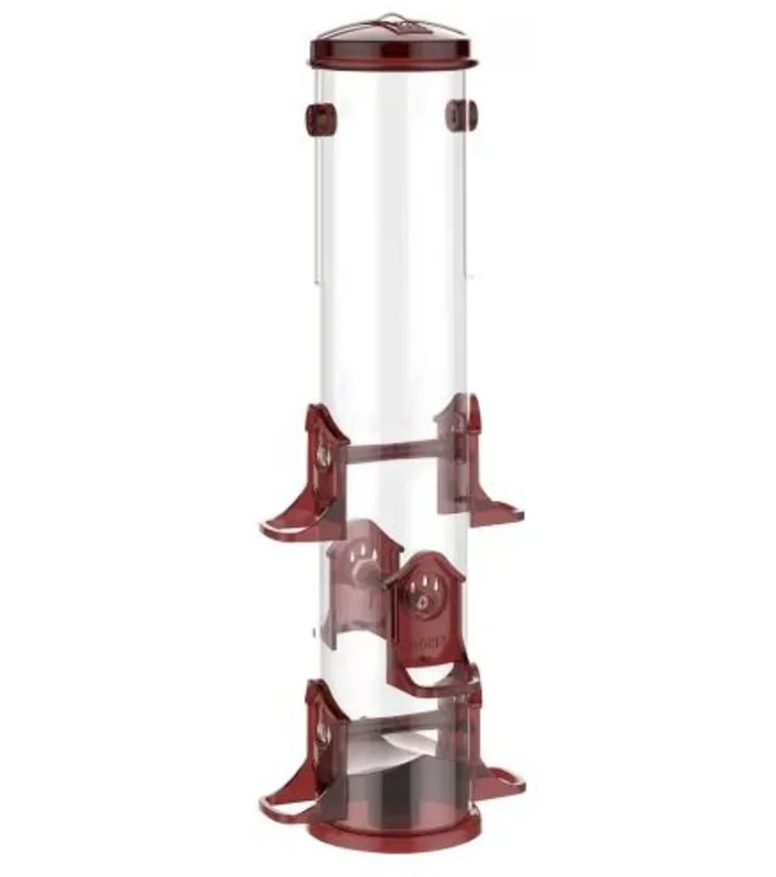 More Birds Jumbo Tube Finch Seed Feeder