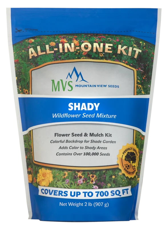Mountain View Seeds Shady Wildflowers, Assorted