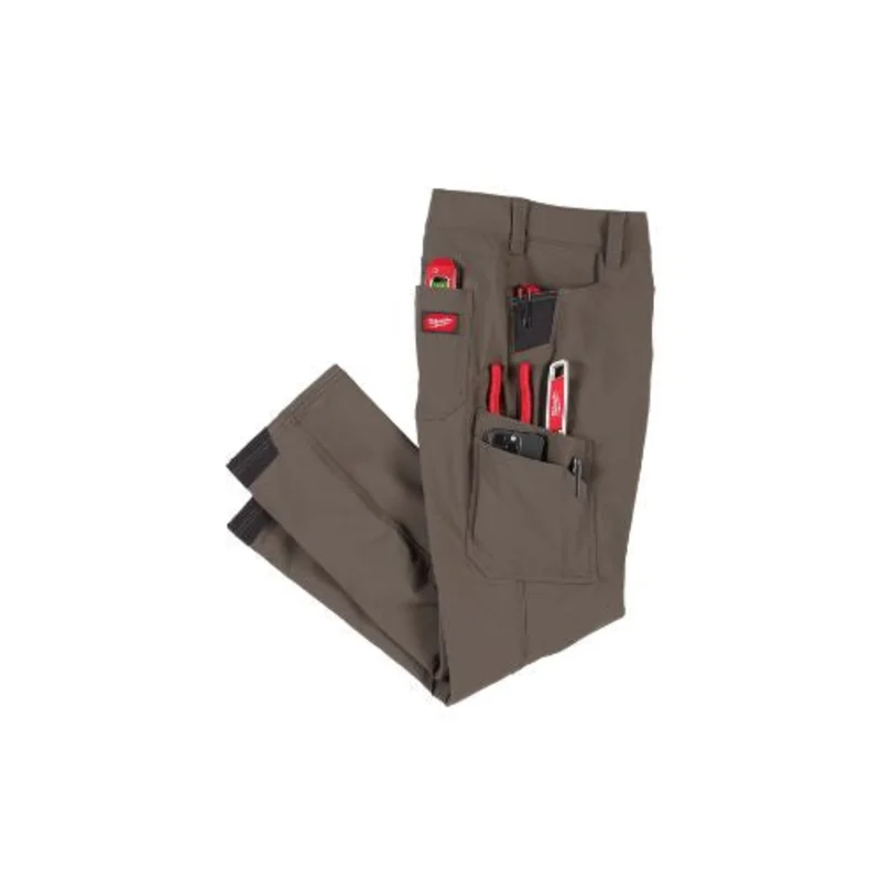Multi Purpose Nylon Field Water Resistant Pants Brown M651N-3430