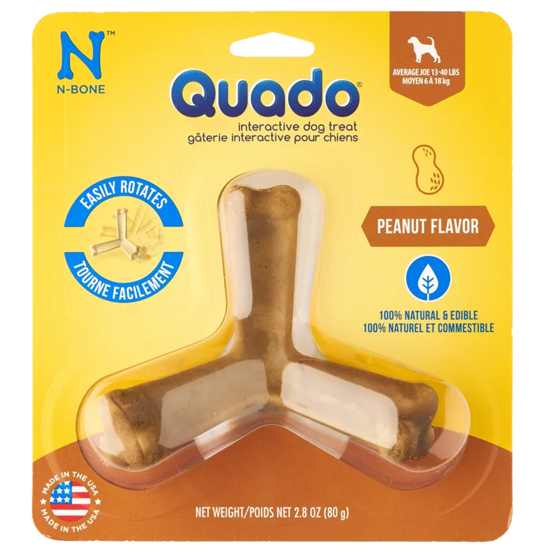 N-Bone Quado Interactive Bone Peanut Flavor