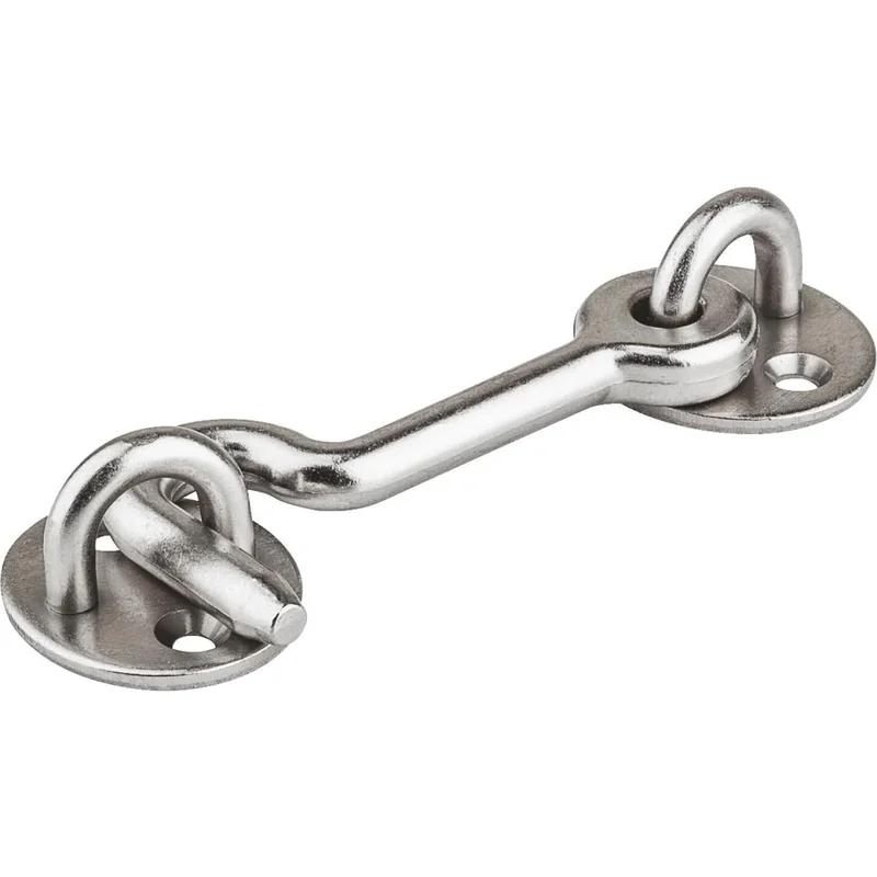 National Barn Door Satin Nickel Privacy Hook