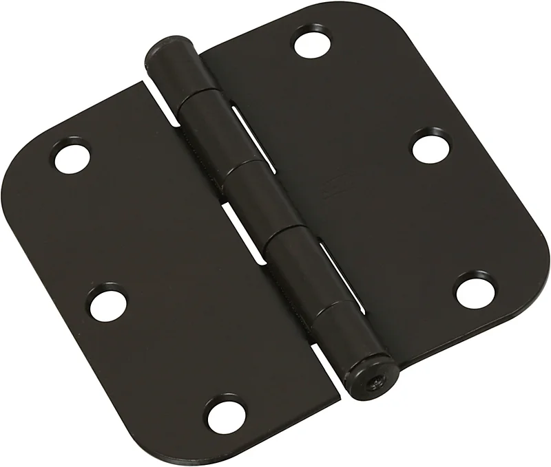 National Hardware Door Hinge 5/8 In. Radius Round Corners 3-1/2"