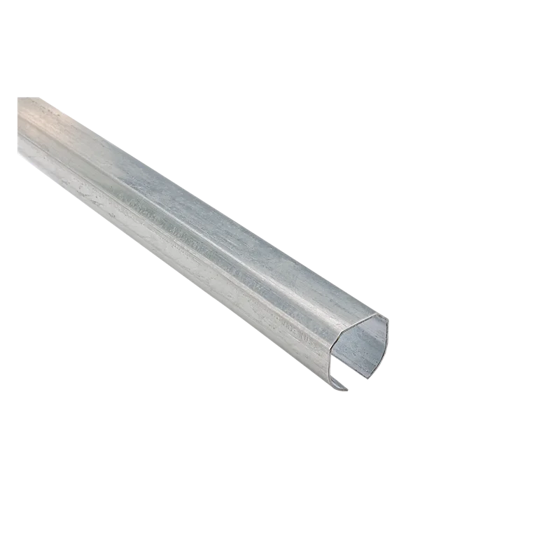 National Hardware Plain Round Rail 8', Galvanized