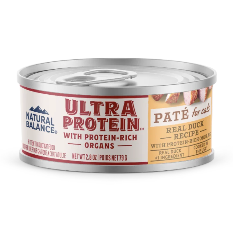 Natural Balance Real Duck with Protein-Rich Organs Pate Recipe Wet Cat Food
