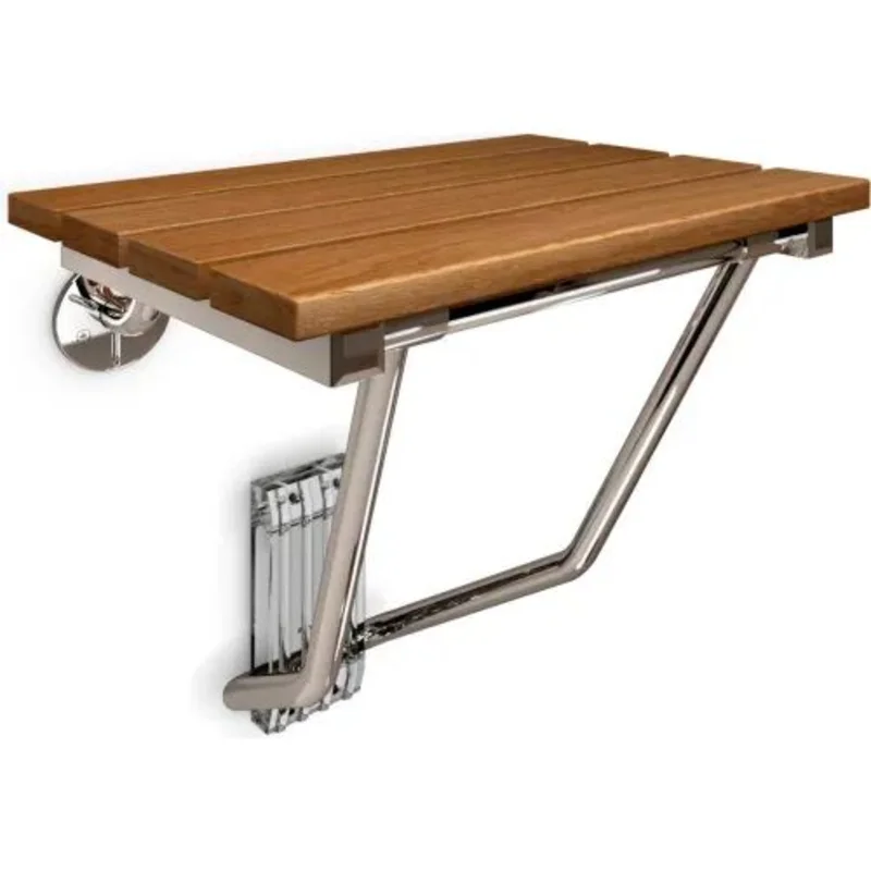 Natural Teak Wood Shower Seat Dream Line SHST-01-TK