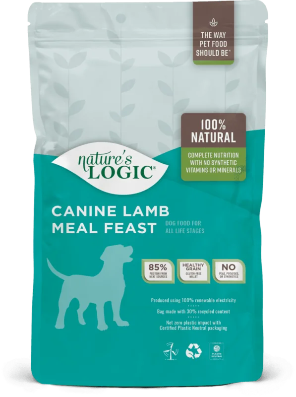 Natures Logic Canine Lamb Meal Feast Dry Dog Food
