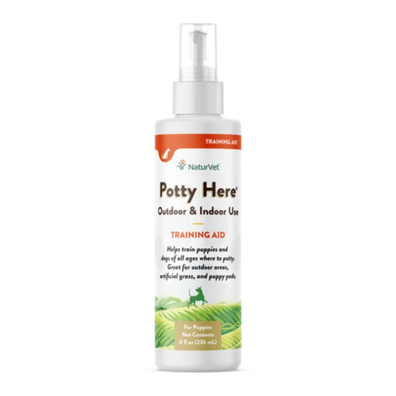 NaturVet Potty Here Training Aid Spray For Puppies