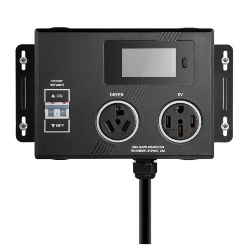 NEMA 10-30P to 10-30R & 14-50R Splitter Receptacles for Dryer and EV Charging