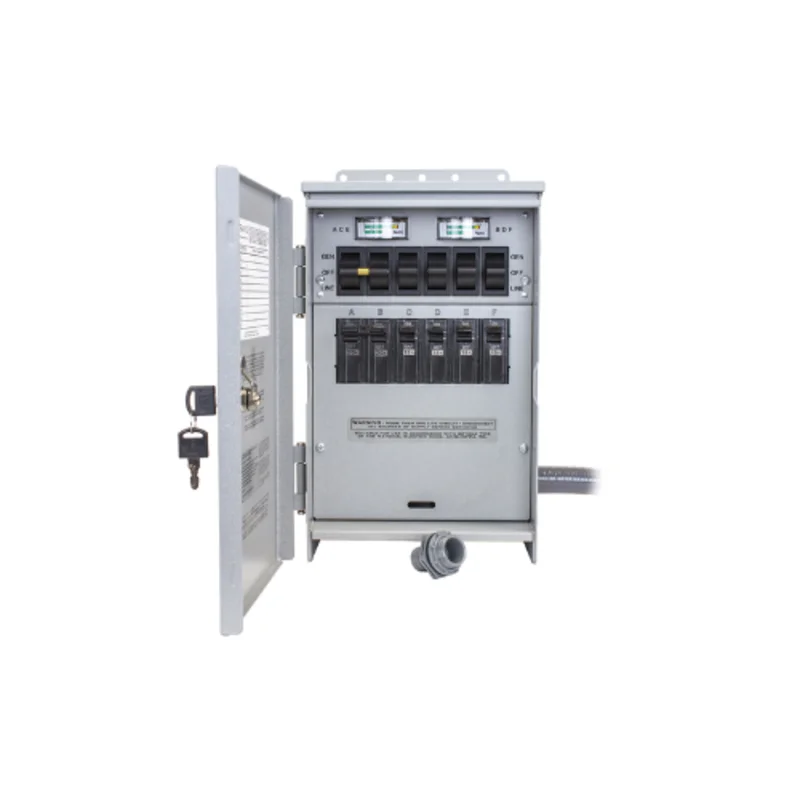 NEMA 3R Gray Metal Manual Transfer Panel RA306AE