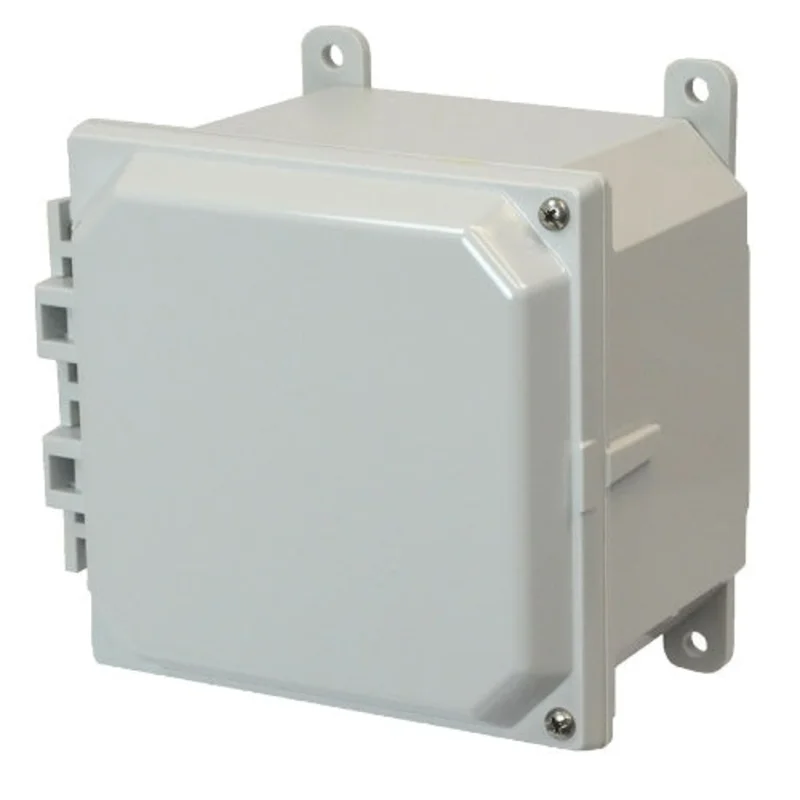 NEMA 4X POLYLINE AMP Series JIC Size Polycarbonate Enclosure AMP664H
