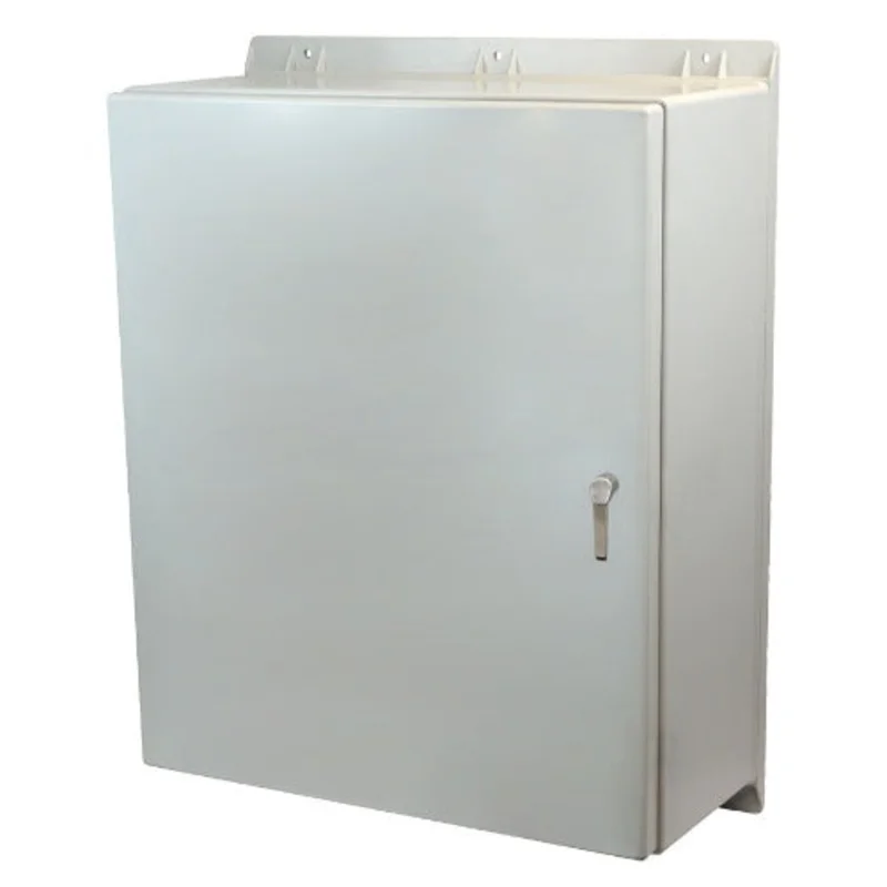 NEMA 4X Solid Wall Mount Compression Molded Fiberglass Enclosure AMEC3630123PT
