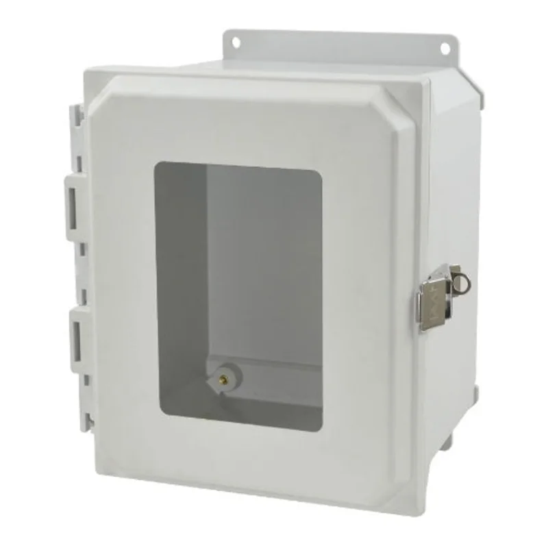 NEMA 4X ULTRALINE AMU Series JIC Size Fiberglass Enclosure AMU1086LWF