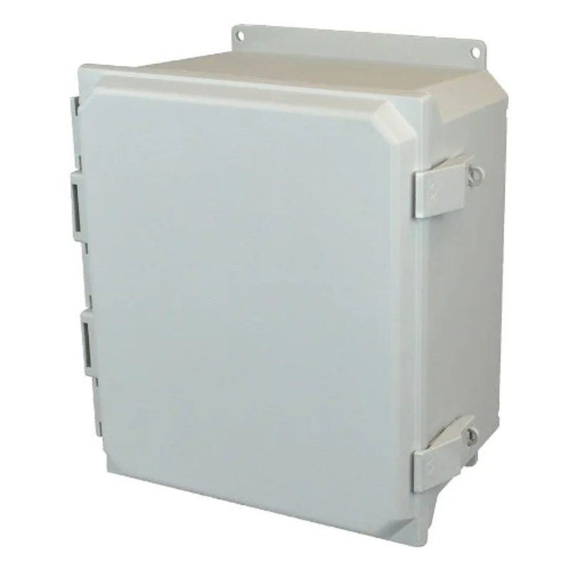 NEMA 4X ULTRALINE AMU Series JIC Size Fiberglass Enclosure AMU1426NLF