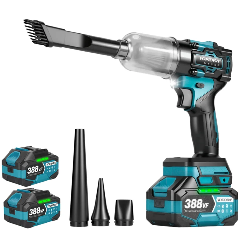 NewBeny 2-in-1 Cordless Ducted Turbo Blower & Vacuum Cleaner