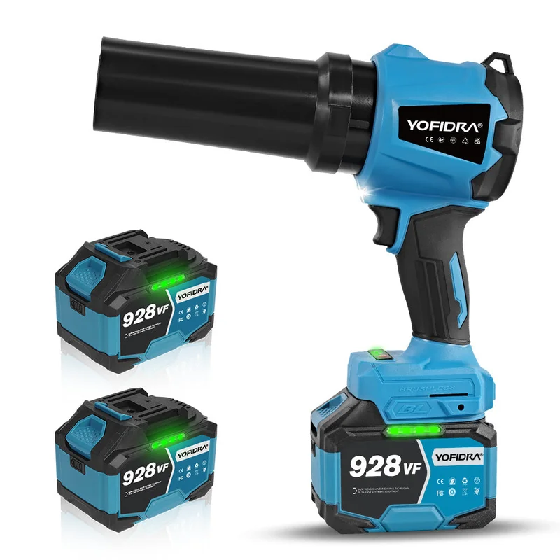 NewBeny 3000W Cordless Turbo Fan Brushless Leaf / Snow Blower 330000r/rpm